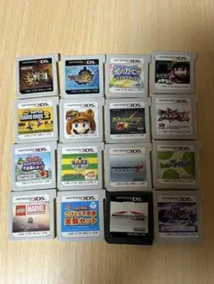 DS 3DS ソフト　マリオ モンハン　シリーズ　16個まとめ売り　任天堂