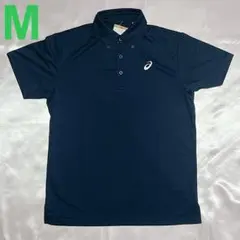 【新品タグ付】アシックス ドライ ポロシャツ M 半袖 トレーニング ランニング