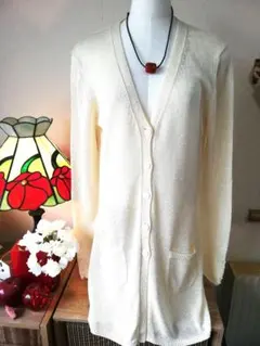 美品♥ファイブフォックスARTISANアルチザン　ロングカーディガン11号　Lのサムネイル