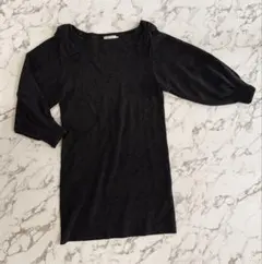 アナトリエ　リボンニットワンピース