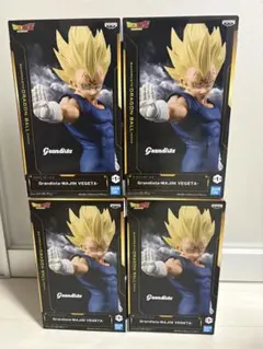 【4対セット】ドラゴンボールZ Grandista フィギュア　魔人ベジータ