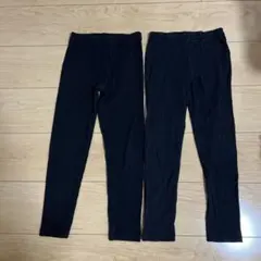 UNIQLO KIDS ブラックレギンス 130cm