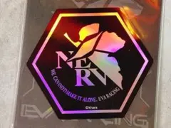 エヴァンゲリオン レーシング　ホログラム ステッカー　NERV ロゴ　エヴァ
