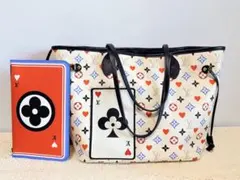 【美品】ルイヴィトン トートバッグ ゲームオン モノグラム ネヴァーフルMM