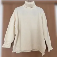 GRL タートルネック ニット