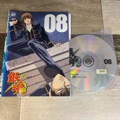 つa107 銀魂 08 ［レンタル落ち］DVD
