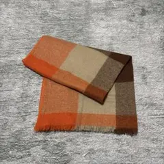 匿名発送　美品　MACKINTOSH PHILOSOPHY チェック柄マフラーのサムネイル