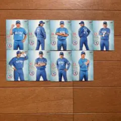 BBM プロ野球カード 埼玉西武ライオンズ旧ユニフォーム版9枚セット