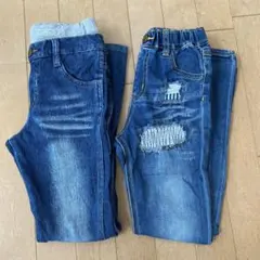 ☆BREEZE デニム　2枚セット　140☆
