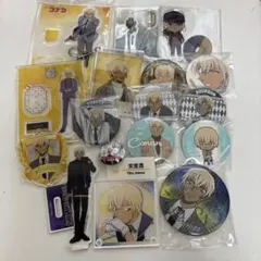 降谷零 安室透 バーボン アクスタ 缶バッジ キーホルダー まとめ売り