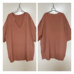 新品半袖ニット☆UNIQLO好きシューラルー好きlepsim好きLAKOLEに