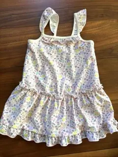 水着 女の子 花柄ワンピース 110cm