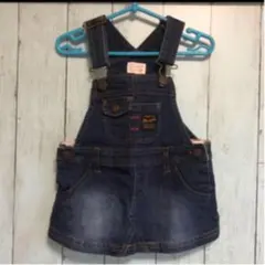 デニム ジャンパースカート