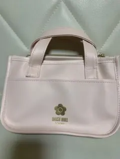 【訳あり】DAISYDOLL by MaryQUANT マルチ収納バック　ピンク