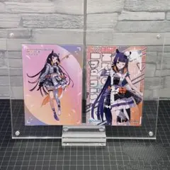 一伊那尓栖　2種セット　ホロライブ 5th イラストカード ブロマイド