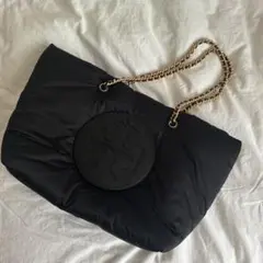 トリーバーチ　ブラックナイロン バッグ