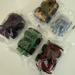 【未開封 新品】オフロード クリア プルバックカー 4台セット スポーツカー1台