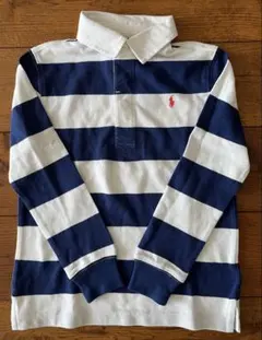 【POLO LARPH LAUREN】 新品キッズポロシャツ　長袖　120cm
