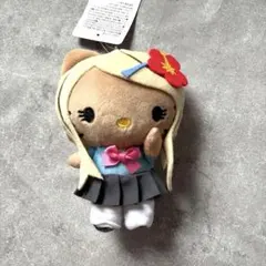 日焼けキティギャル 制服 マスコット チャーム アベイル 산리오 ハローキティ