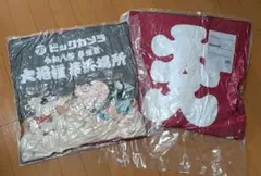 令和八年春巡業　大相撲横浜場所 相撲イラスト座布団 43x43cm 未開封2枚組のサムネイル