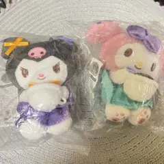 【Happyくじ】ハロウィン2022 ぬいぐるみチャーム賞 マイメロ、クロミ