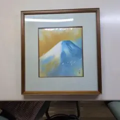 値下げしました！堂本阿岐羅 [晴れゆく富士] 10号 日本画 - メルカリ