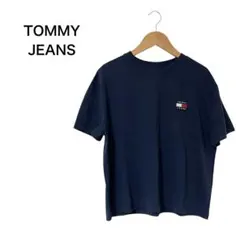 TOMMY JEANS トミージーンズ　Tシャツ　ネイビー　XSサイズ　ショート