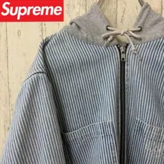【激レア】SUPREME シュプリーム　デニムジャケット　完売モデル　パーカー