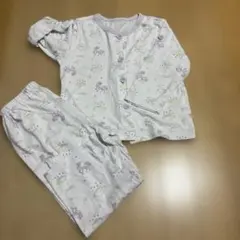 西松屋　長袖　100サイズ　パジャマ　ロールアップ　半袖　薄手のサムネイル
