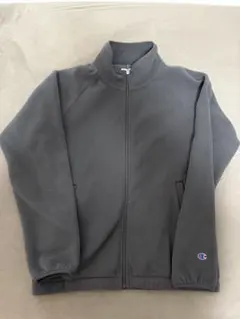 Champion フリースジャケット Lサイズ グレー