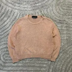 Green Label Relaxingセーターコットン100%クルーネック