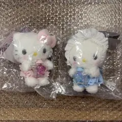 Sanrio 星屑ベイビーボトル キティ＆ダニエル お顔厳選 カラビナ付 完売品