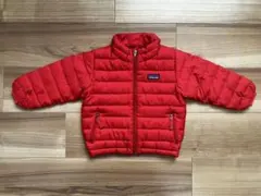 美品　patagoniaパタゴニア　ダウン　赤　18M