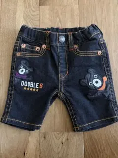 DOUBLE.B デニムショートパンツ 80