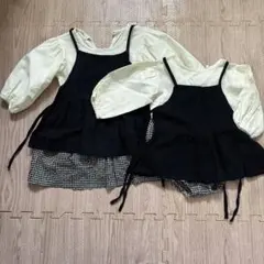 姉妹コーデ　ワンピースセット