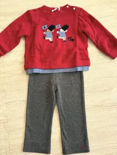 【極美品】ファミリア90 ロングパンツ