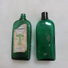 レトロ瓶 ガラス瓶 昭和レトロ ヘチマコロン ボトル レトロガラス 戦前