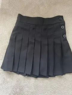 repipi armario　黒のプリーツスカートサイズ S
