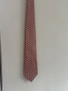 BURBERRY ネクタイ ホースロゴ シルク ピンク系