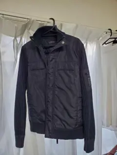 【美品】CALVIN KLEIN　JEANS ニット切り替えジャケット