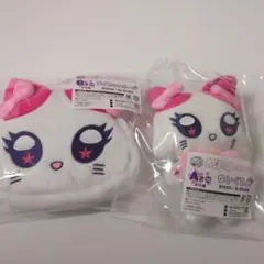 フクヤ　キャラ福くじ　ME:I　RINON/RI-NYAN ぬいぐるみ ポーチ