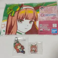 ウマ娘　サイレンススズカ　フェイスタオル　ラバスト　ちょこのっこ　一番くじ