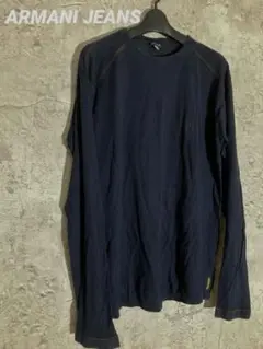 ARMANI JEANS 長袖カットソー　薄ニット　アルマーニ　ロンT XL