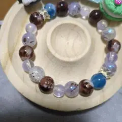 ハンドメイド 天然石 ビーズブレスレット 複数色