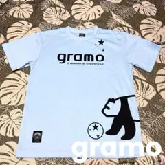 gramo(グラモ) プラクティスシャツ　半袖　パンダ　　　水色　Lサイズのサムネイル