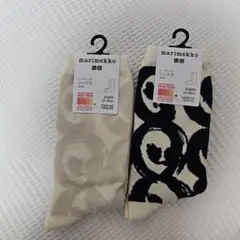 marimekko HEATTECH ソックス 23-25cm　ユニクロ