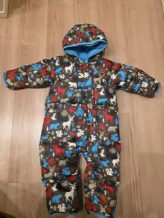 Columbia 動物柄 フード付きスキーウェア 12-18M