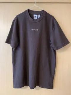 アディダスオリジナルス　ワッフル　Tシャツ　半袖　ブラウン　XO