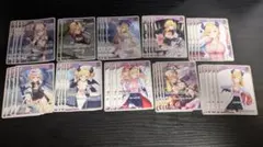 ホロカ　ホロライブ　癒月ちょこ　rr　以下　デッキパーツ　まとめ売り