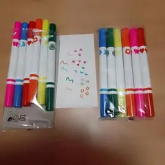 IKEA MALA スタンプペン 12本セットのサムネイル